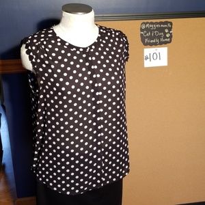 Black Polka Dot Blouse from Stitch Fix